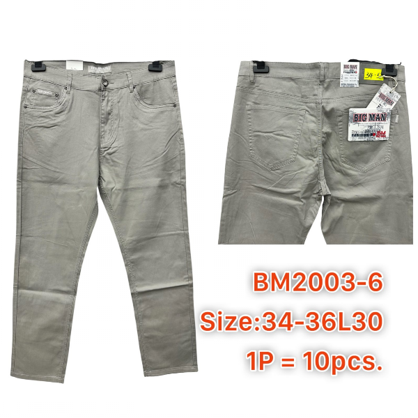 Spodnie męskie jeans Roz 34-36, 1 Kolor .Paczka 10 szt